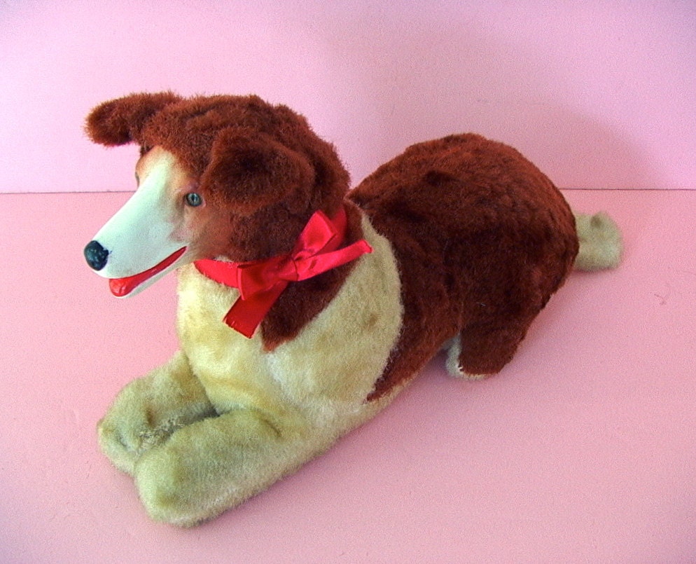 vintage lassie stuffed animal