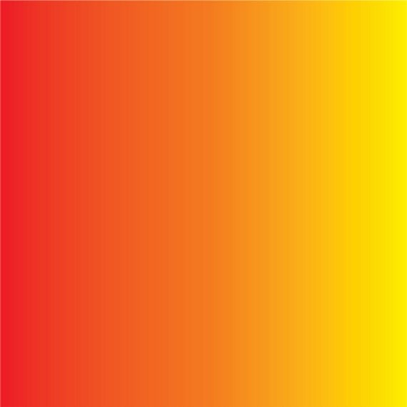 Red orange and yellow Ombre print heat transfer or adhesive