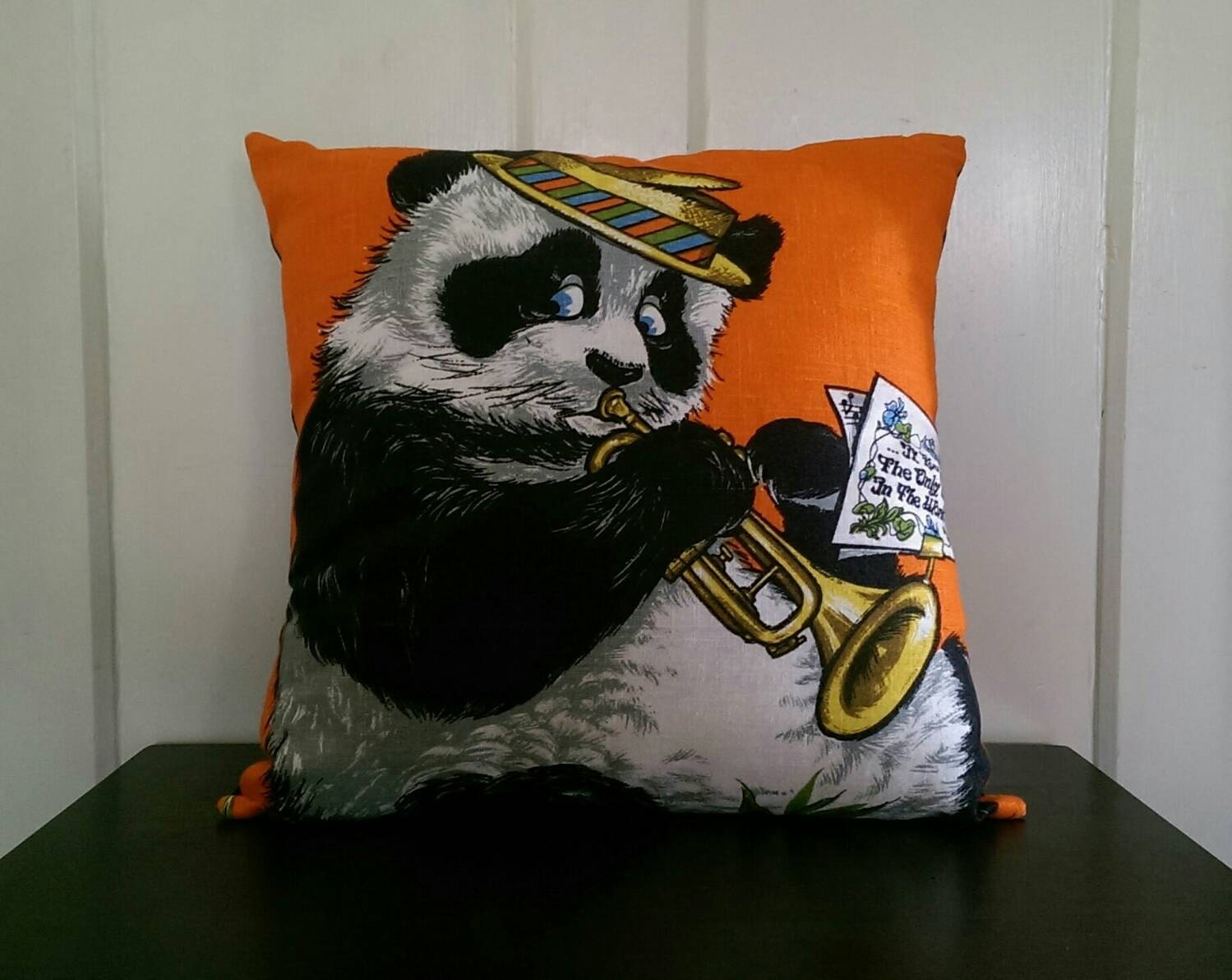 dunelm panda cushion