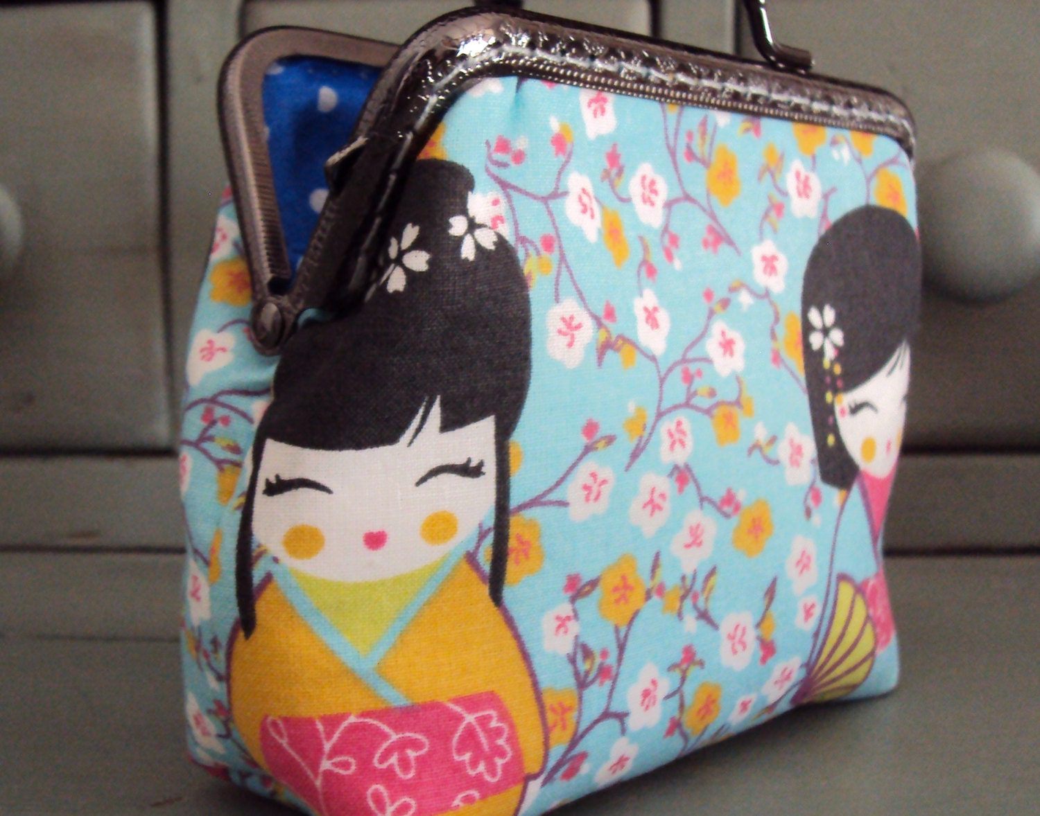 Coin purse cute purse Japanese purse floral purse