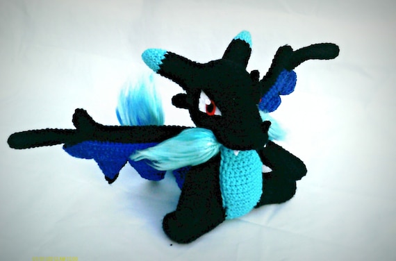 Pokemon Inspired Crochet Amigurumi Mega CharizardxKawaii