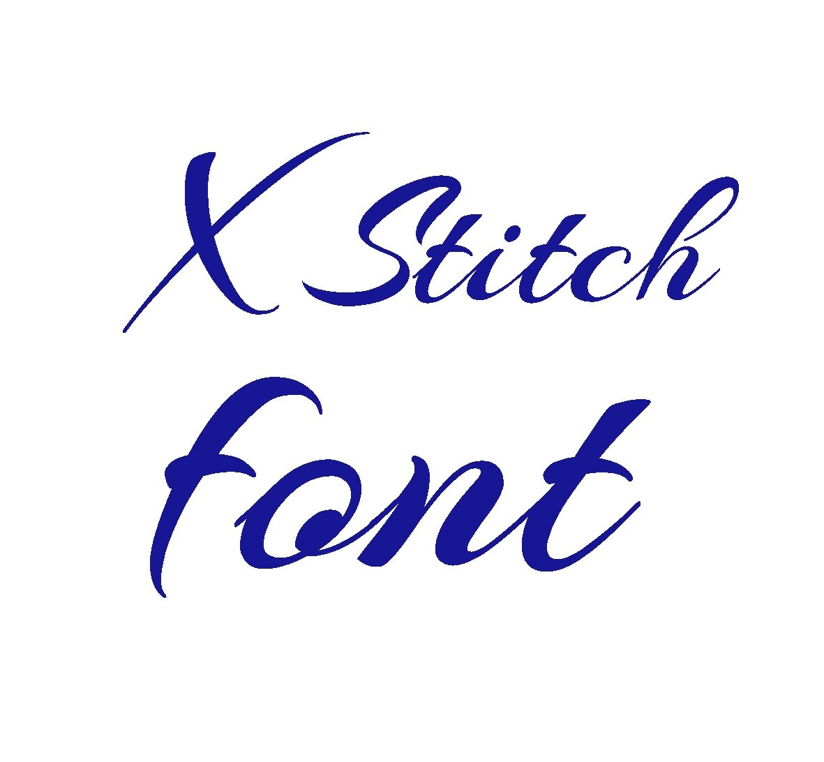 Cross stitch font alphabet pattern embroidery tapestry