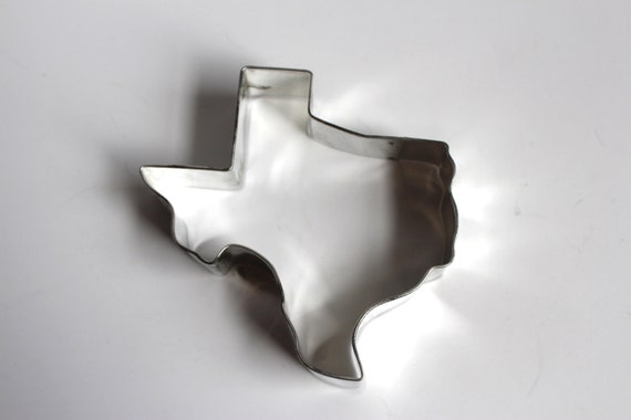 Texas Cookie Cutter Vintage Metal Cookie Cuttervintage