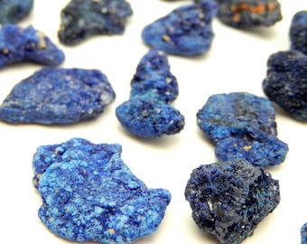 Bulk Azurite Stone -Spiritual - Chakra Stone (RK10B8-19) You choose 5, 10 or 20 pieces
