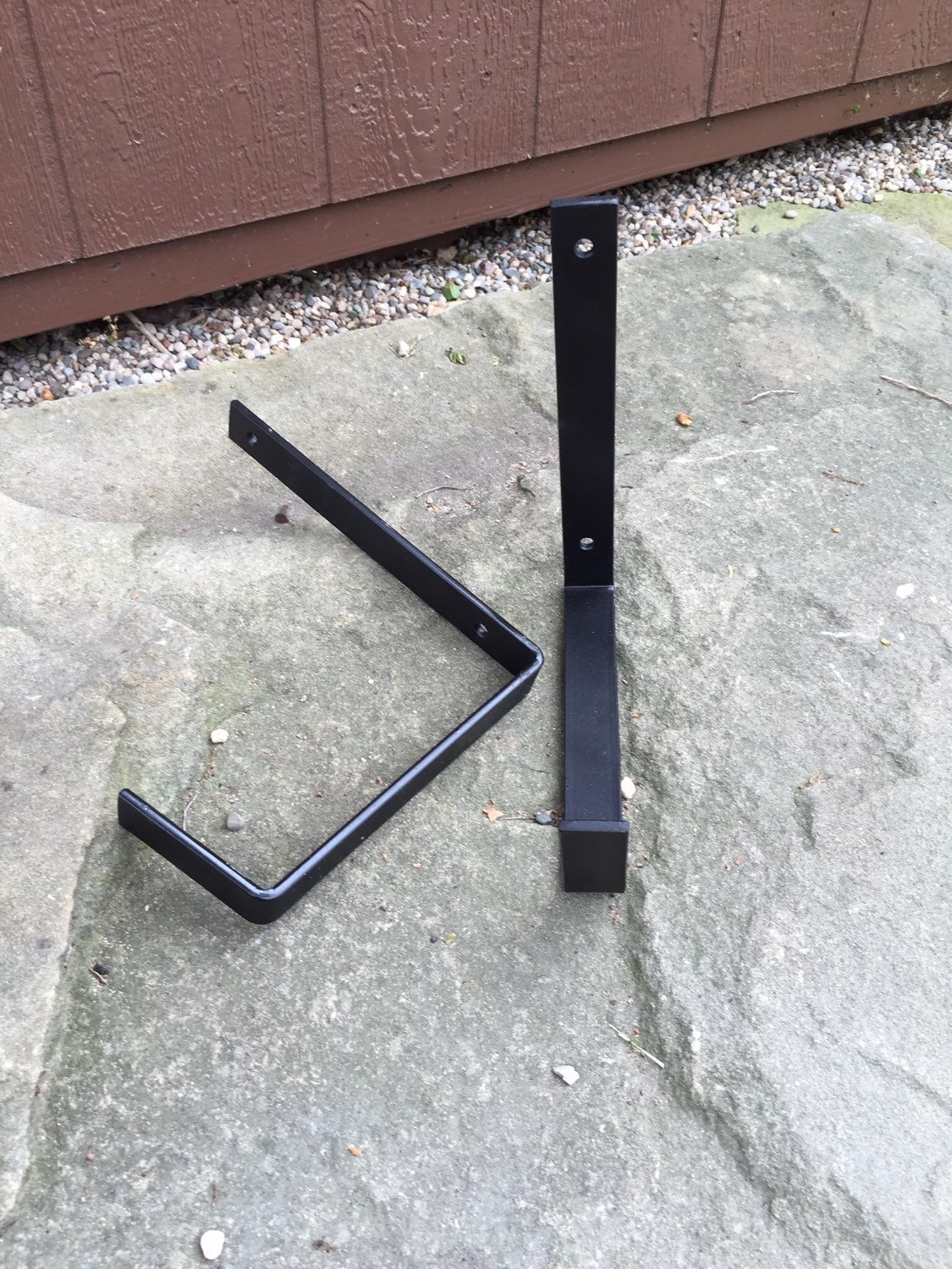 Wrought iron brackets/window planter brackets/shelf bracket