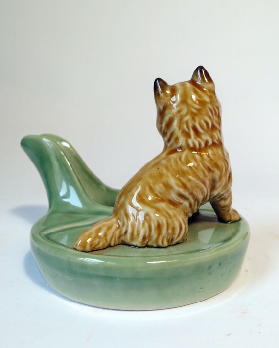 Wade Dog Pipe Holder Wade England Norwich Terrier Pipe Rest