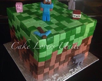 Inspired by Minecraft Cake Kit