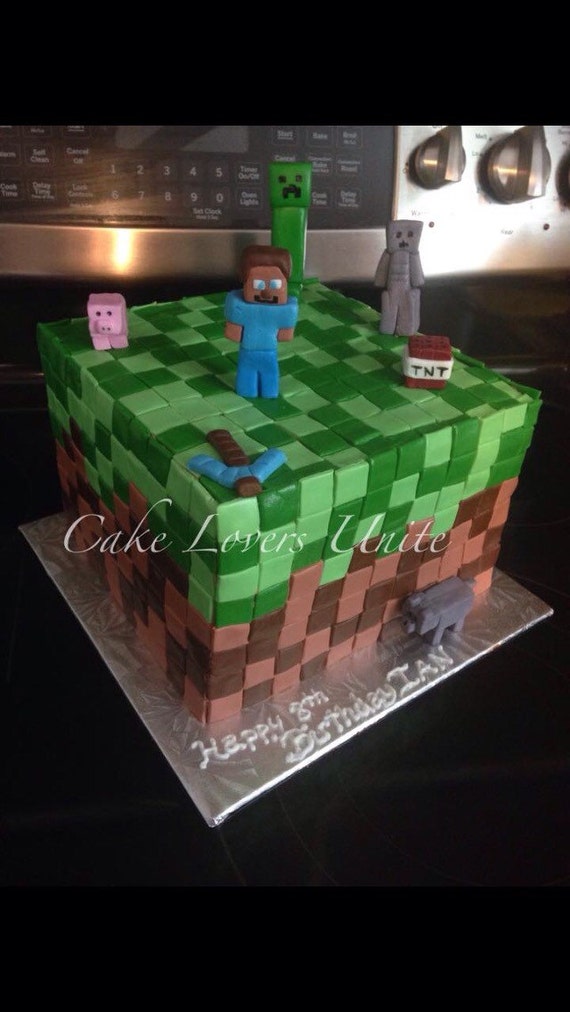 Inspired by Minecraft Cake Kit