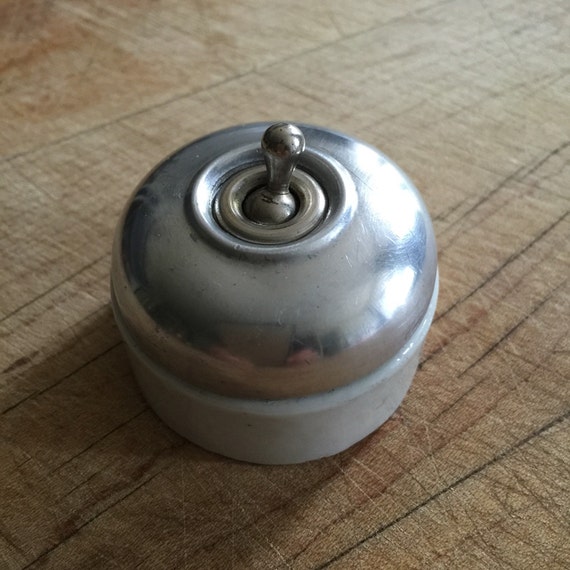 French Vintage Light Switch by FrenchVintageRetro on Etsy