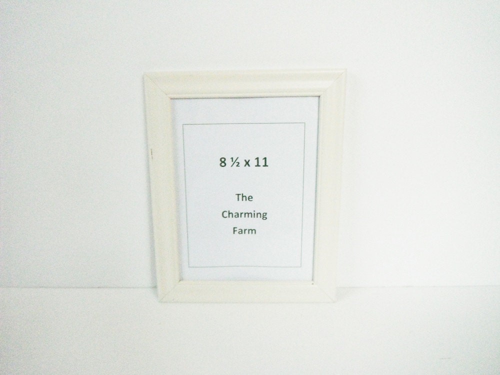 Picture Frame 81 2 X 11 Frame Handpainted Classic Soft