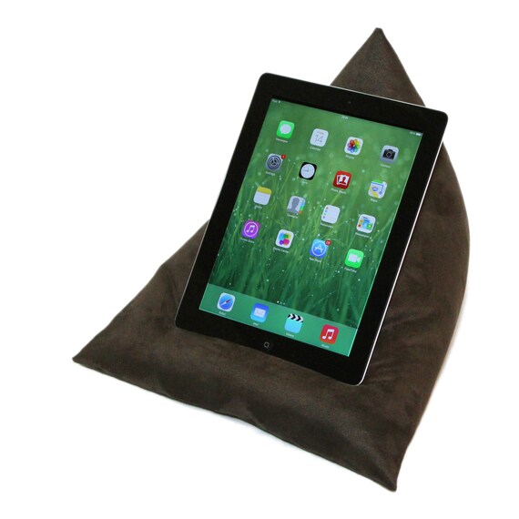 iPad / Tablet Cushion Stand Pillow Holder BROWN by eBeanCushions