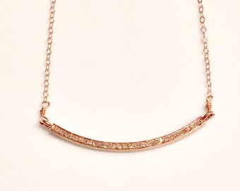 deep v neck necklace
