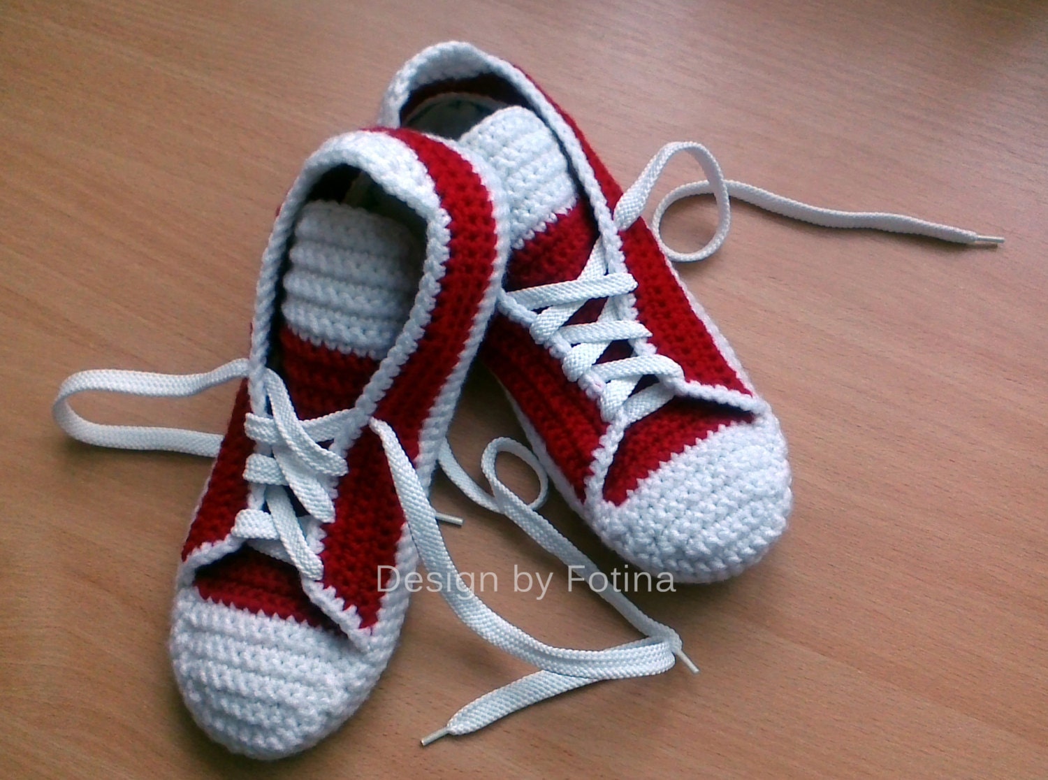 Mens Womens Adults Slippers Crochet Converse Wool by ...