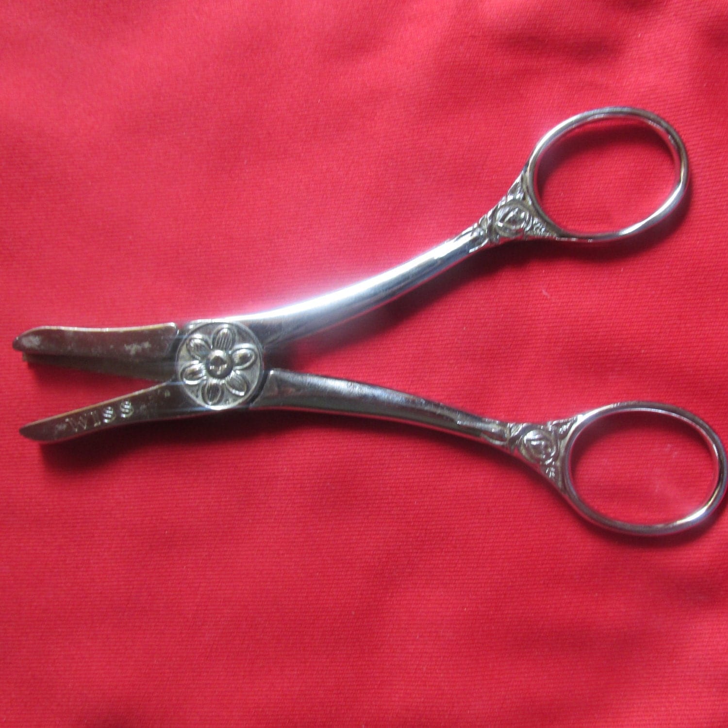 Vintage wiss floral scissors U.S.A. Newark N.J.