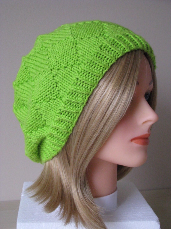 Instant Download Knit Hat Chemo Hat Knitting pattern