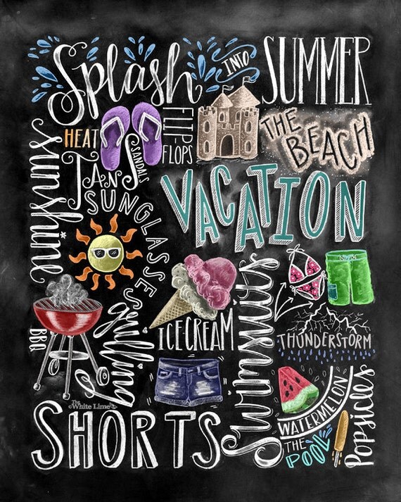 Beach House Decor Beach House Beach Art Summer Art