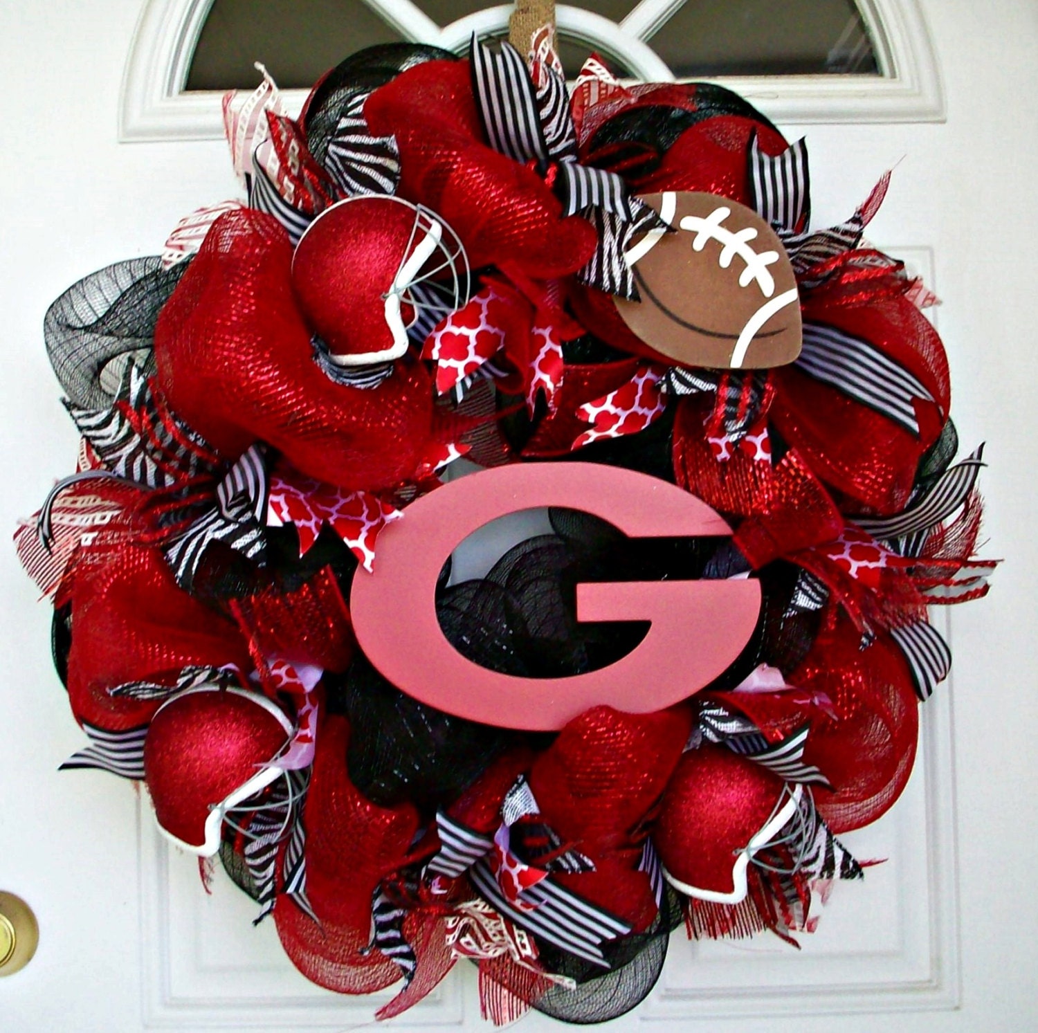 Georgia Bulldog Wreath