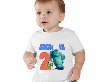 Monster Inc Birthday personalized shirt