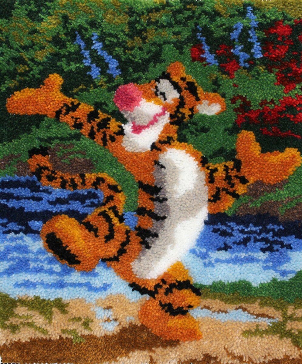 Disney Dreams Winnie The Pooh Tigger Rug Latch Hook Kit MCG