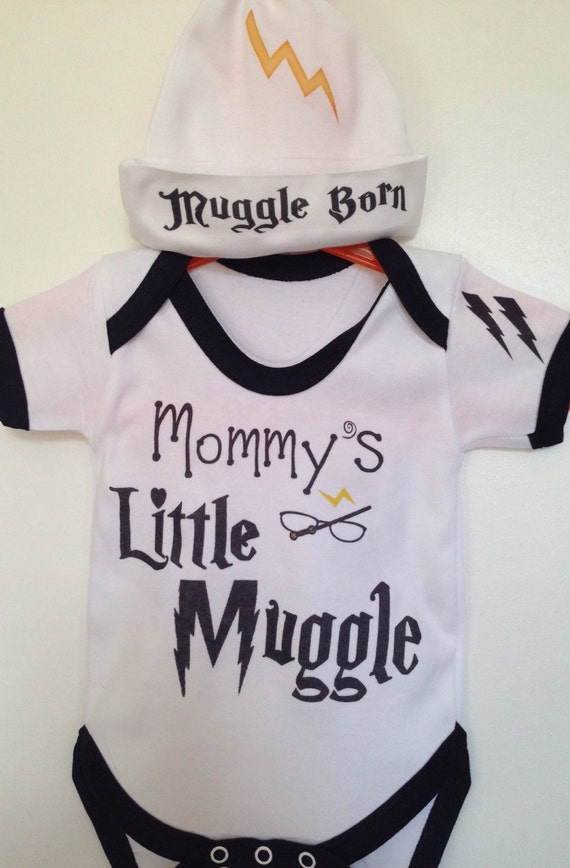 Download Baby Muggle Born Mommy's little muggle Onepiece Humorous