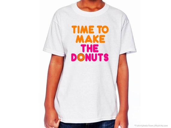 donut themed party shirts