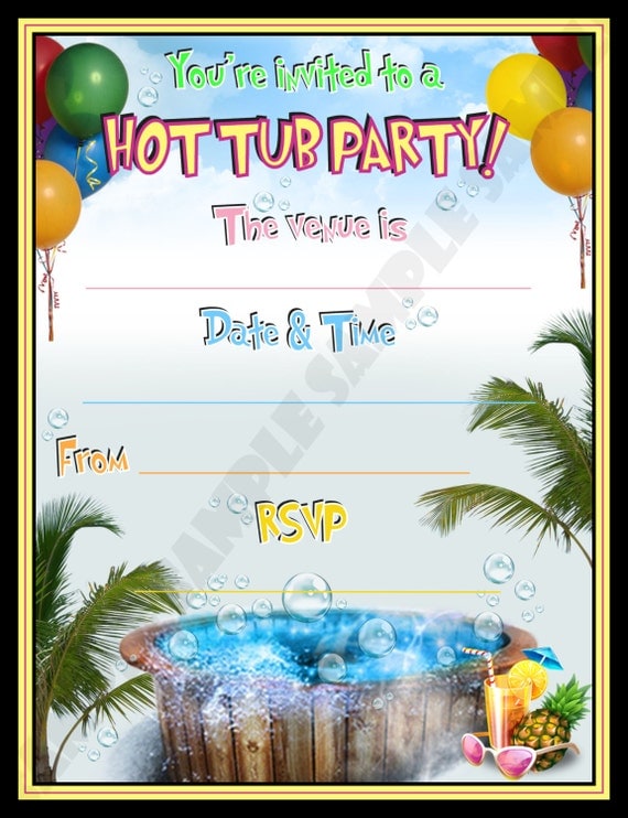 hot-tub-party-mature-invitation-invites-by-shazian-on-etsy