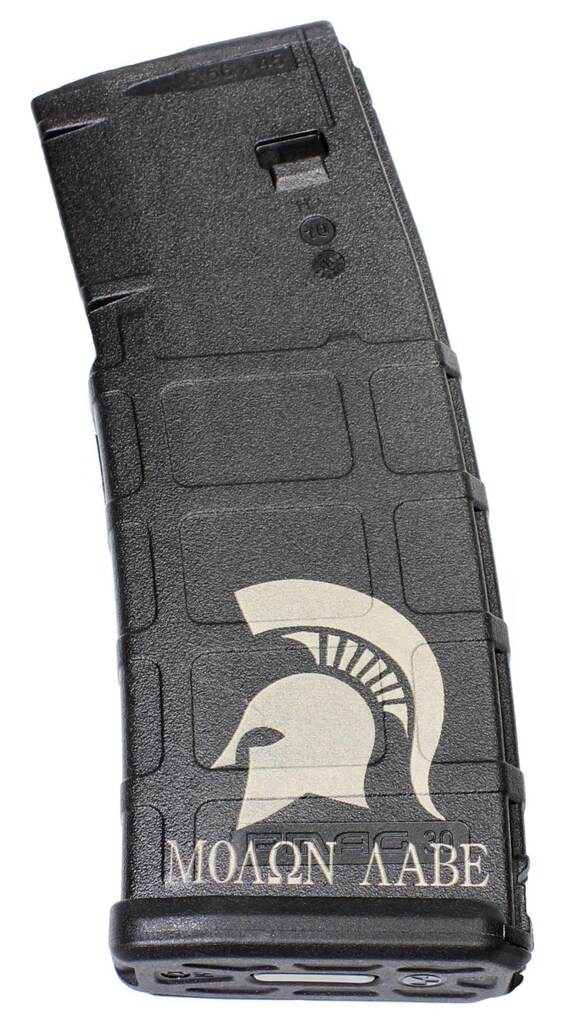 Molon Labe Laser Engraved Rifle Magazine Molon by MolonLabeLLC