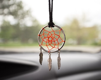 Dream Catcher 2" Car Mirror // Home Decor // Handmade // Custom