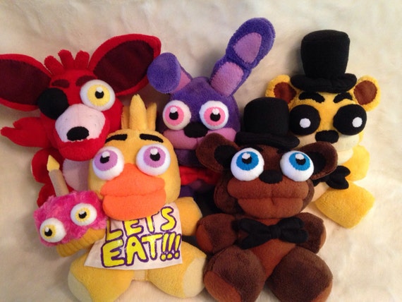 fnaf six plushies