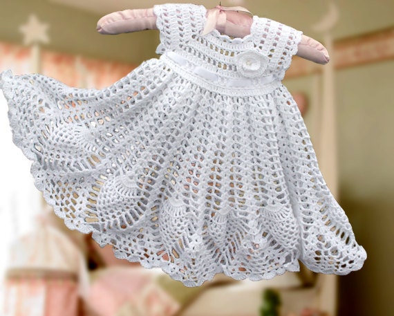 Free Crochet Newborn Baby Dress Patterns