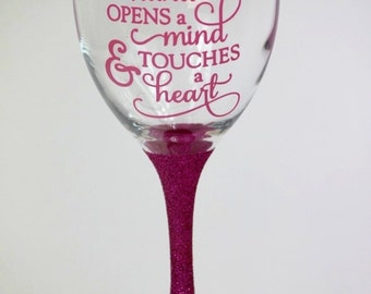 pink barbie wine glasses