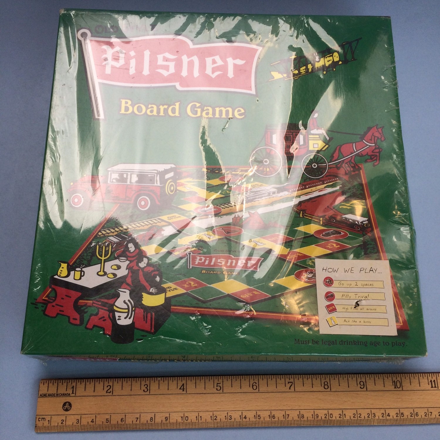 Old Style Pilsner Board Game beer memorabilia collectible