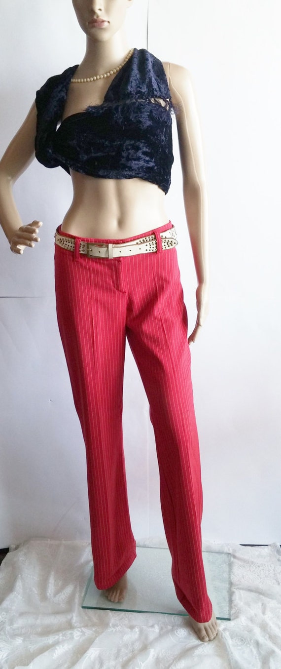 red trousers for women