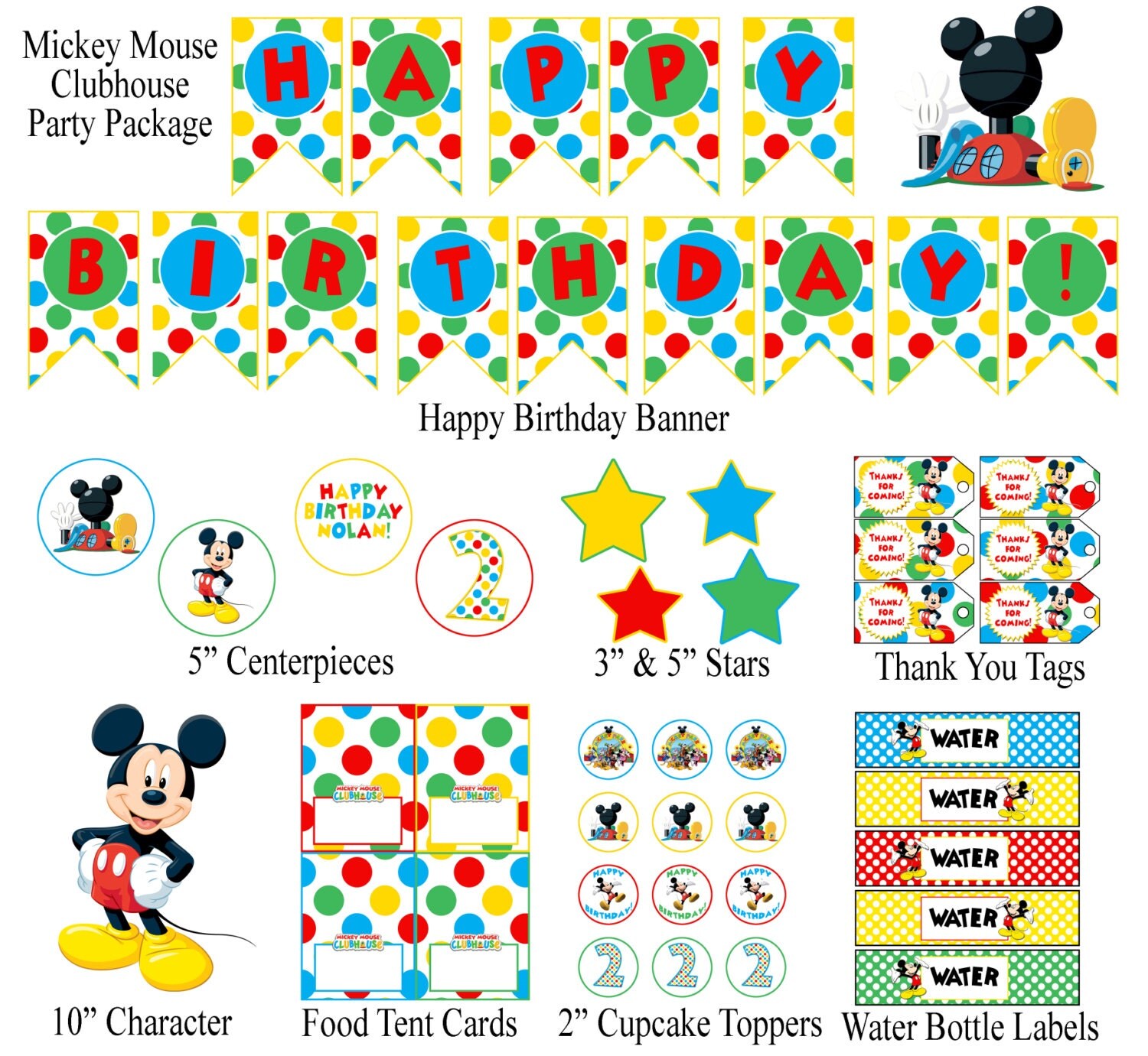 Mickey Mouse Clubhouse Party Pack