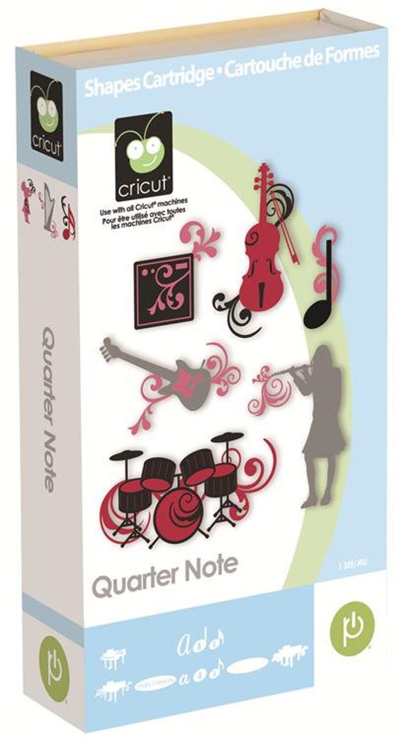QUARTER NOTE Cricut Cartridge Factory Sealed & Ready to Ship