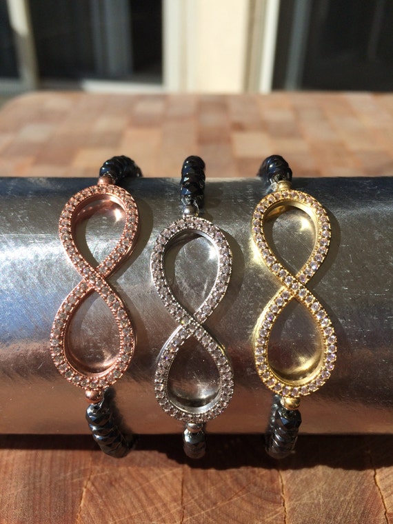 Items similar to infinity bracelet on Etsy