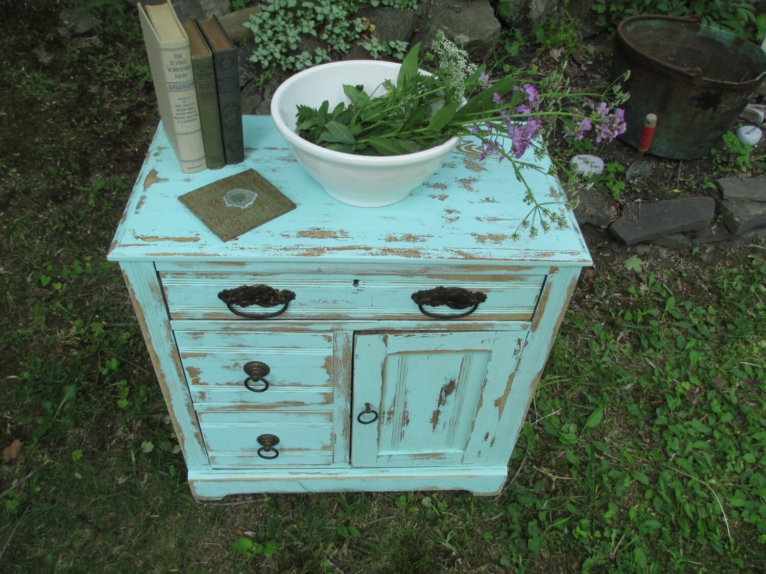 antique shabby chic oak washstand haute juice antique shabby chic oak washstand haute juice