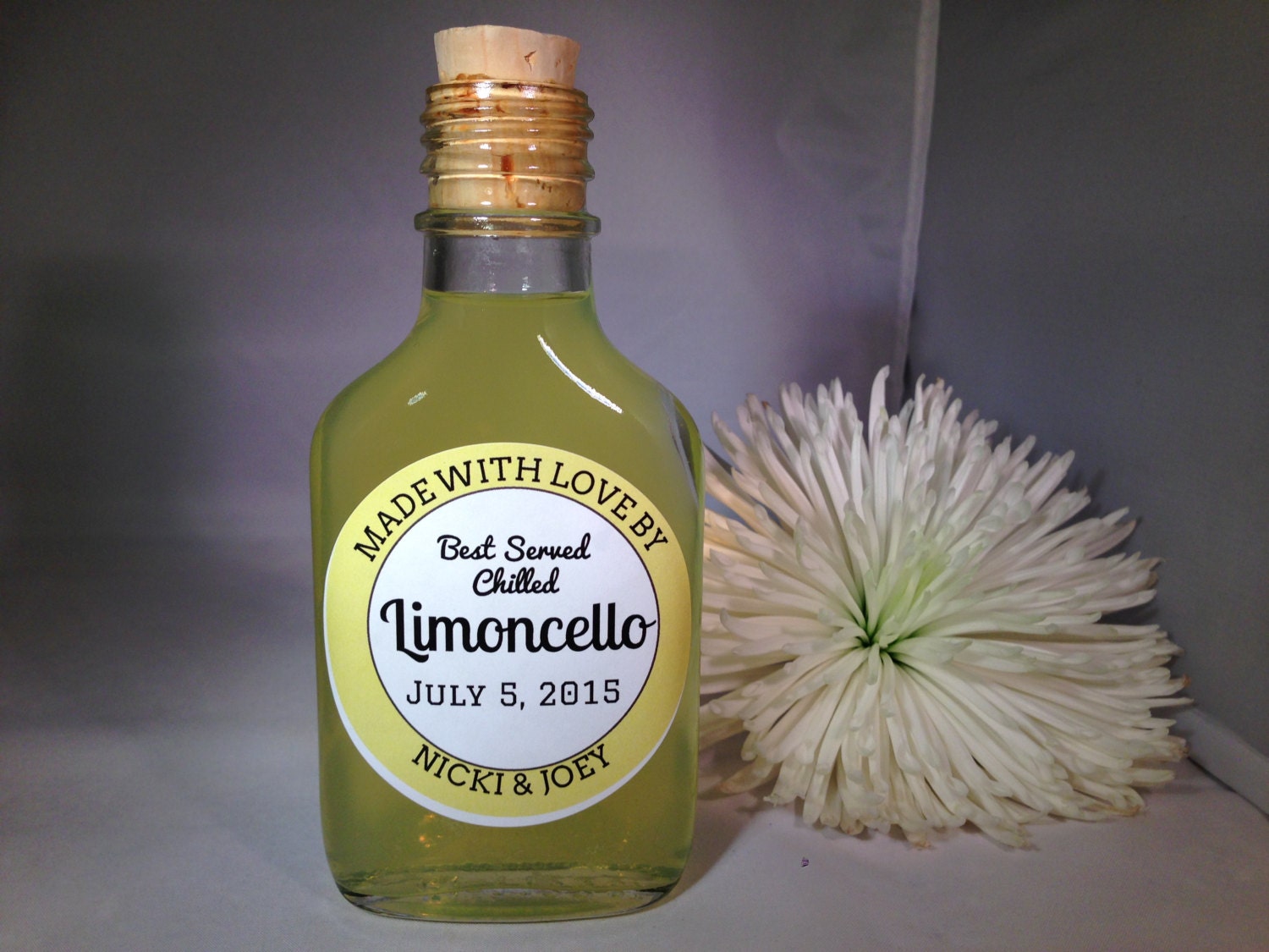 Custom Limoncello Labels & Bottles Great for by PKCustomDesigns