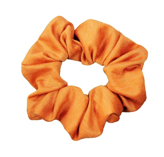 Scrunchies Burnt Orange Full & Fluffy Free Shipping Ponytail