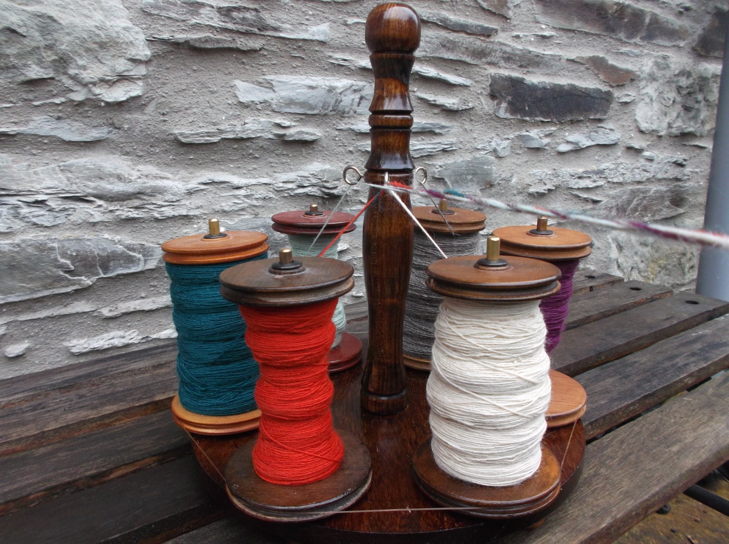 Lazy Kate 6 bobbin bobbin holder