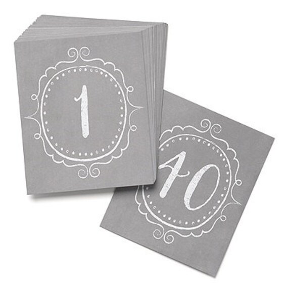 Vintage Charm Gray Table Number Cards for Wedding Reception and ... Vintage Table Numbers Vintage Charm Gray Table Number Cards for Wedding Reception and ... Vintage Table Numbers