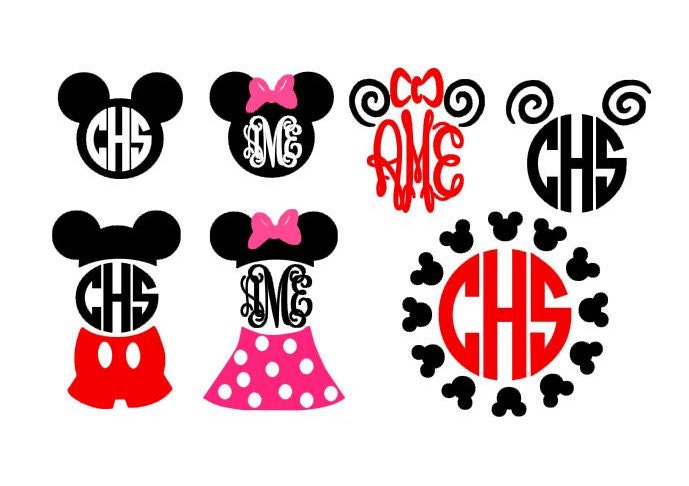 Download Mouse Ears Set instant download cut file for cutting ...
