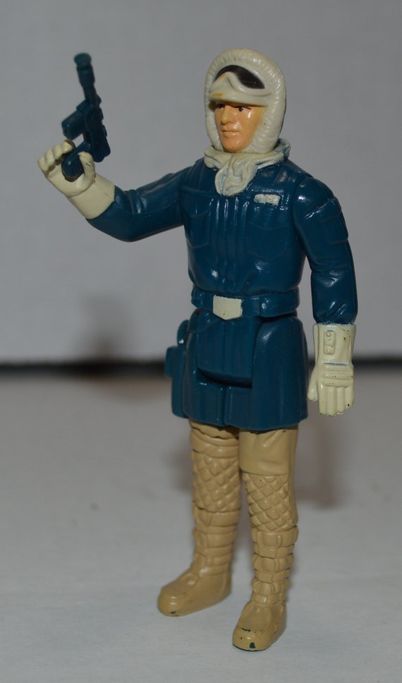 Hoth Han Solo complete vintage action figure from 1980 by