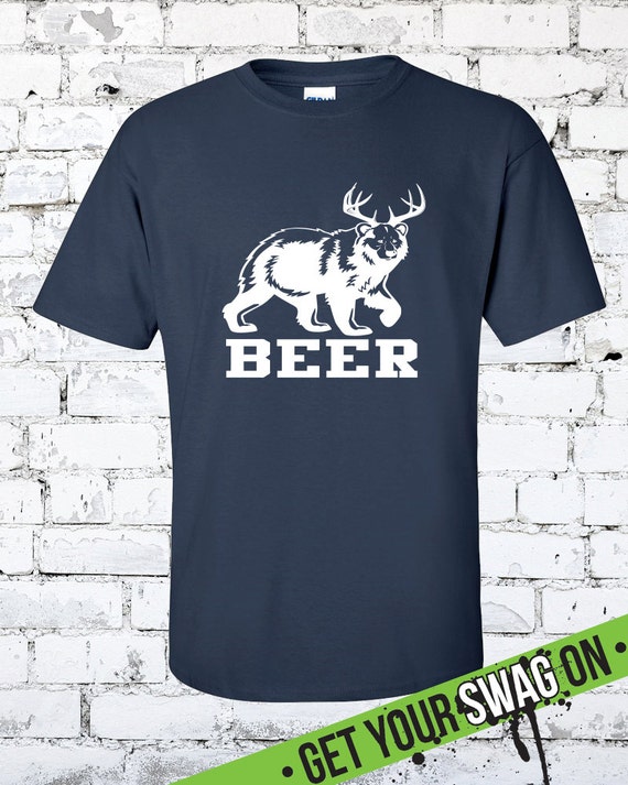 beer bear tshirt