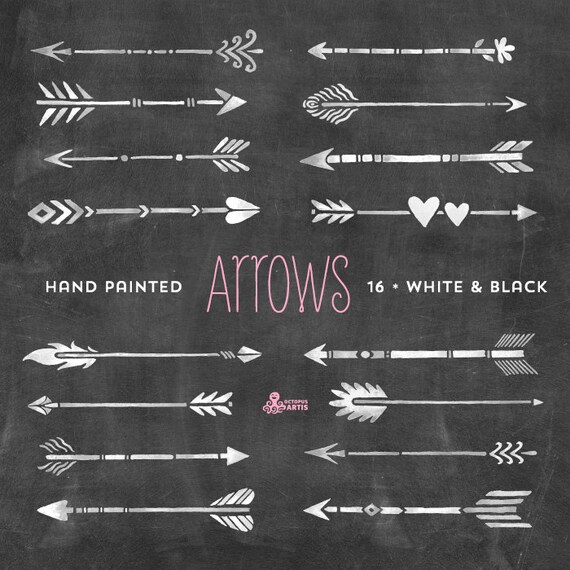 free chalkboard arrow clipart - photo #32