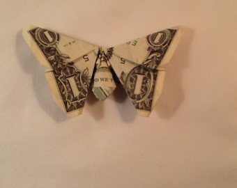 Items similar to Dollar Bill Origami Peacock on Etsy