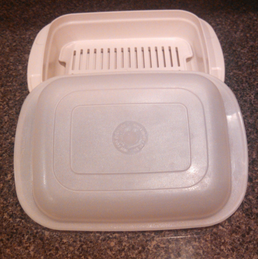 Tupperware Ultra 21 3 Piece Roasting/Baking Pan Set 1 Qt with Seal and ...