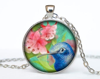 HUMMINGBIRDS pendant hummibirds jewelry hummibirds necklace