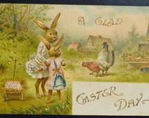 Popular items for rabbit postcard on Etsy