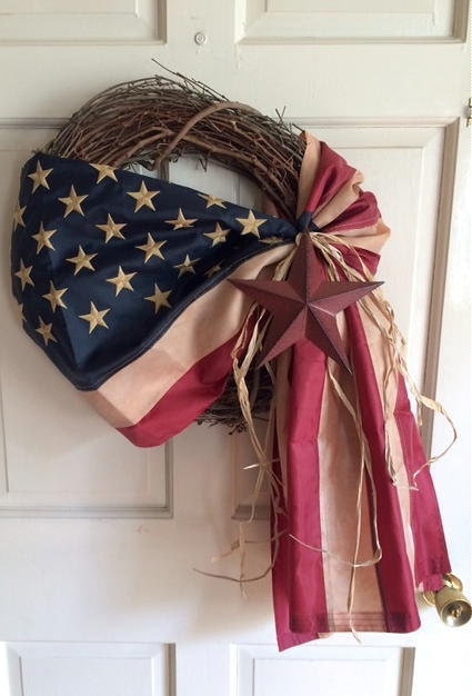 18 20 Flag wreath